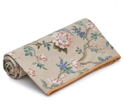 COZY FURNISH Cotton Single Topsheet 57X87(Inches),Pack of 2 Pure Cotton Soft Blanket/Chaddar/Top Sheet